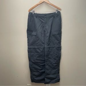 Womens The North Face Paramount Peak Convertible Pants Gray Size 10